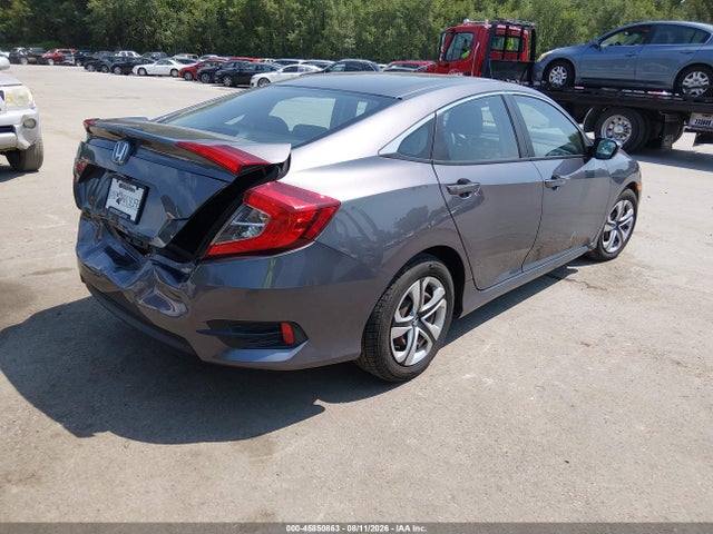 45850863 :رقم المزاد ، 19XFC2F58GE013449 vin ، 2016 Honda Civic Lx مزاد بيع