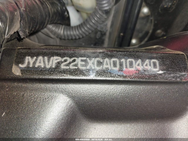 45850889 :رقم المزاد ، JYAVP22EXCA010440 vin ، 2012 Yamaha Xv1900 Ct مزاد بيع