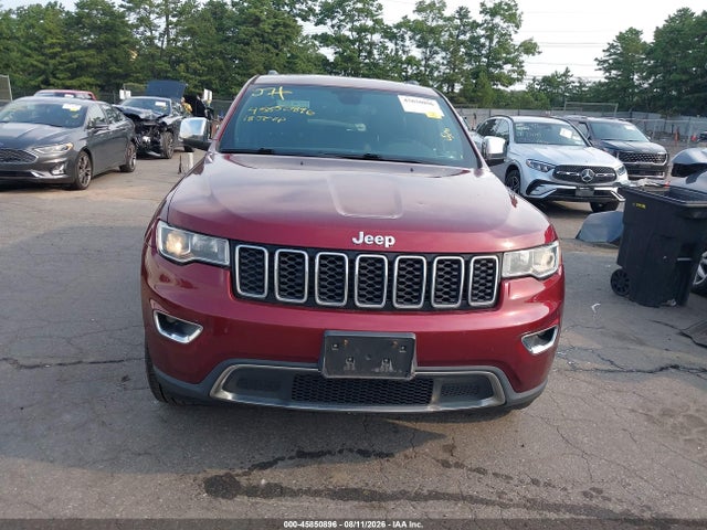 Aukcja sprzedaży 2018 Jeep Grand Cherokee Limited 4x4, vin: 1C4RJFBG8JC388564, numer aukcji: 45850896