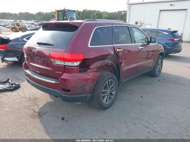 Aukcja sprzedaży 2018 Jeep Grand Cherokee Limited 4x4, vin: 1C4RJFBG8JC388564, numer aukcji: 45850896
