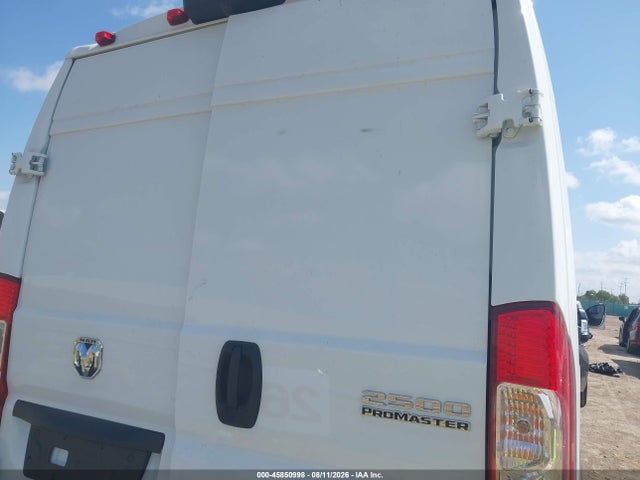 Aukcja sprzedaży 2026 Ram Promaster 2500 Tradesman High Roof 159 Wb W/pass Seat, vin: 3C6LRVDG3TE195988, numer aukcji: 45850998