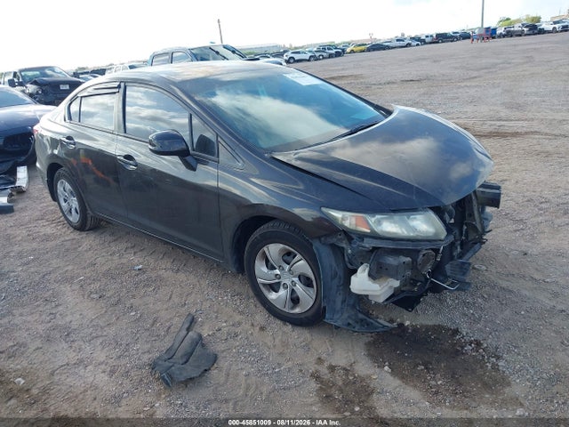 Продажа на аукционе авто 2013 Honda Civic Lx, vin: 2HGFB2F59DH536709, номер лота: 45851009