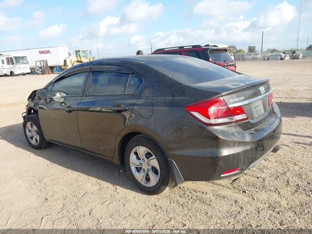 Продаж на аукціоні авто 2013 Honda Civic Lx, vin: 2HGFB2F59DH536709, номер лоту: 45851009