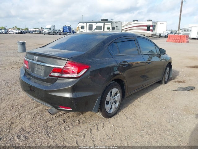 Продаж на аукціоні авто 2013 Honda Civic Lx, vin: 2HGFB2F59DH536709, номер лоту: 45851009