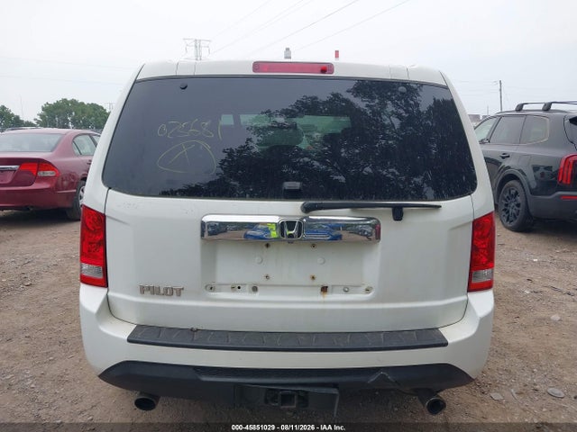 45851029 :رقم المزاد ، 5FNYF3H7XFB025681 vin ، 2015 Honda Pilot Ex-l مزاد بيع