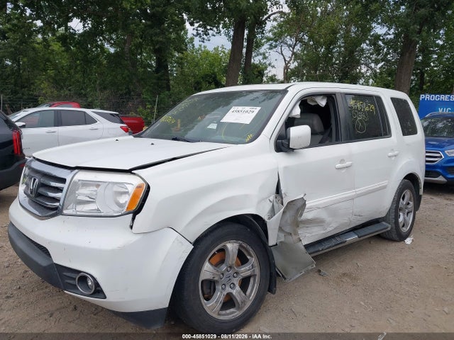 45851029 :رقم المزاد ، 5FNYF3H7XFB025681 vin ، 2015 Honda Pilot Ex-l مزاد بيع