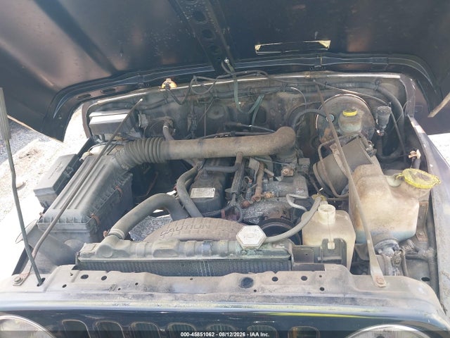 1997 Jeep Wrangler Sport მანქანა იყიდება აუქციონზე, vin: 1J4FY19S5VP488979, აუქციონის ნომერი: 45851062