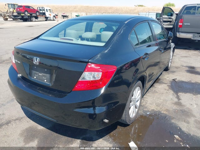 45851091 :رقم المزاد ، 19XFB2F91CE325354 vin ، 2012 Honda Civic Ex-l مزاد بيع