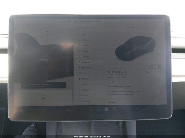 Продажа на аукционе авто 2024 Tesla Model Y Long Range Dual Motor All-wheel Drive, vin: 7SAYGDEE8RA237067, номер лота: 45851096