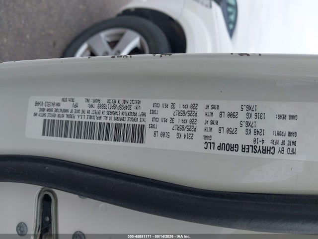 Aukcja sprzedaży 2010 Dodge Journey Sxt, vin: 3D4PG5FV6AT178609, numer aukcji: 45851171