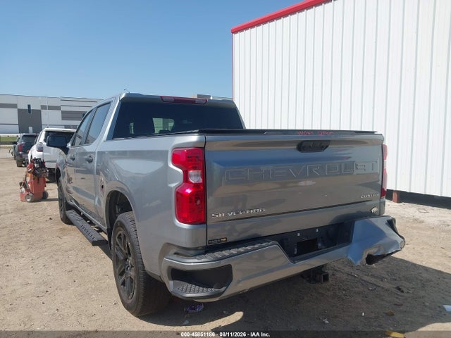 45851186 :رقم المزاد ، 1GCPABEK1SZ298638 vin ، 2025 Chevrolet Silverado 1500 Custom مزاد بيع