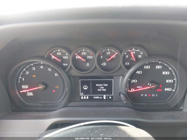 45851186 :رقم المزاد ، 1GCPABEK1SZ298638 vin ، 2025 Chevrolet Silverado 1500 Custom مزاد بيع