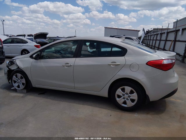 2014 Kia Forte Lx მანქანა იყიდება აუქციონზე, vin: KNAFK4A67E5248641, აუქციონის ნომერი: 45851192
