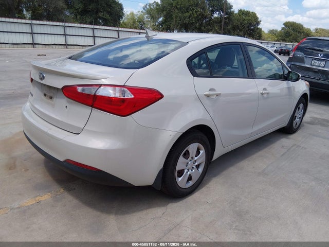 2014 Kia Forte Lx მანქანა იყიდება აუქციონზე, vin: KNAFK4A67E5248641, აუქციონის ნომერი: 45851192