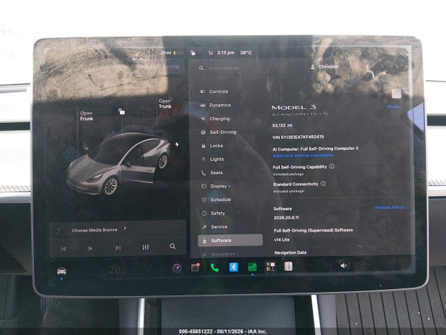 Продаж на аукціоні авто 2019 Tesla Model 3 Long Range/mid Range/standard Range/standard Range Plus, vin: 5YJ3E1EA7KF482475, номер лоту: 45851222