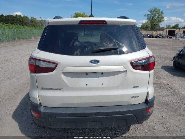 45851231 :رقم المزاد ، MAJ6P1CL5JC187291 vin ، 2018 Ford Ecosport Ses مزاد بيع