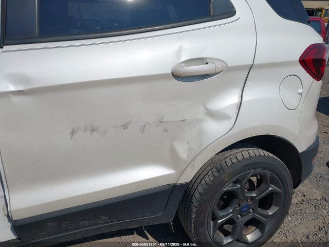 45851231 :رقم المزاد ، MAJ6P1CL5JC187291 vin ، 2018 Ford Ecosport Ses مزاد بيع
