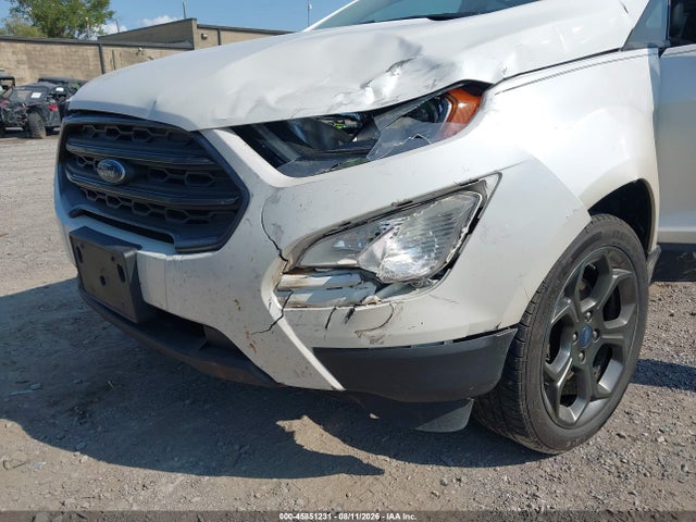 45851231 :رقم المزاد ، MAJ6P1CL5JC187291 vin ، 2018 Ford Ecosport Ses مزاد بيع