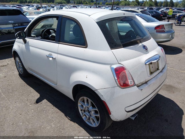 45851234 :رقم المزاد ، 3C3CFFAR9ET208629 vin ، 2014 Fiat 500 Pop مزاد بيع