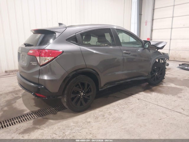 Продаж на аукціоні авто 2022 Honda Hr-v Awd Sport, vin: 3CZRU6H15NM707895, номер лоту: 45851251