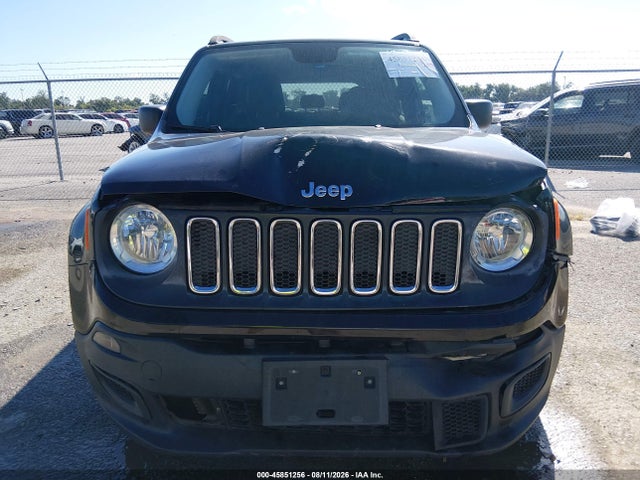 2016 Jeep Renegade Sport მანქანა იყიდება აუქციონზე, vin: ZACCJAAT8GPD64695, აუქციონის ნომერი: 45851256