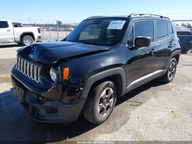 2016 Jeep Renegade Sport მანქანა იყიდება აუქციონზე, vin: ZACCJAAT8GPD64695, აუქციონის ნომერი: 45851256
