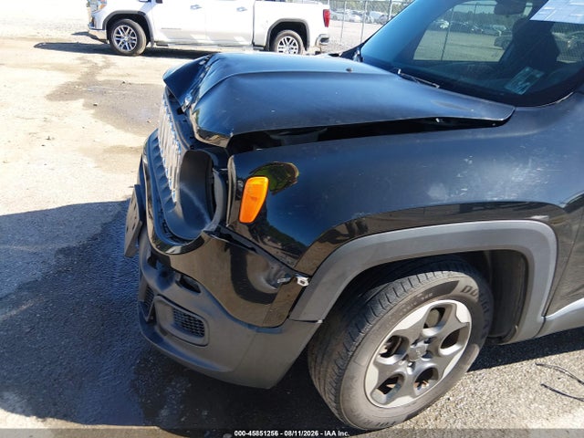 2016 Jeep Renegade Sport მანქანა იყიდება აუქციონზე, vin: ZACCJAAT8GPD64695, აუქციონის ნომერი: 45851256