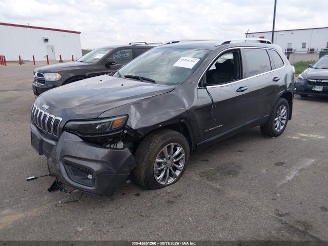 2021 Jeep Cherokee Latitude Lux 4x4 მანქანა იყიდება აუქციონზე, vin: 1C4PJMMX2MD171292, აუქციონის ნომერი: 45851260