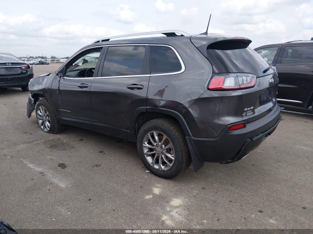 2021 Jeep Cherokee Latitude Lux 4x4 მანქანა იყიდება აუქციონზე, vin: 1C4PJMMX2MD171292, აუქციონის ნომერი: 45851260