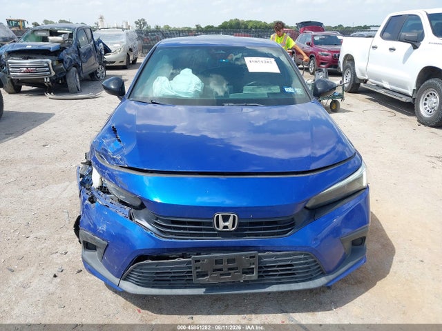 2022 Honda Civic Sport მანქანა იყიდება აუქციონზე, vin: 2HGFE2F51NH540097, აუქციონის ნომერი: 45851282