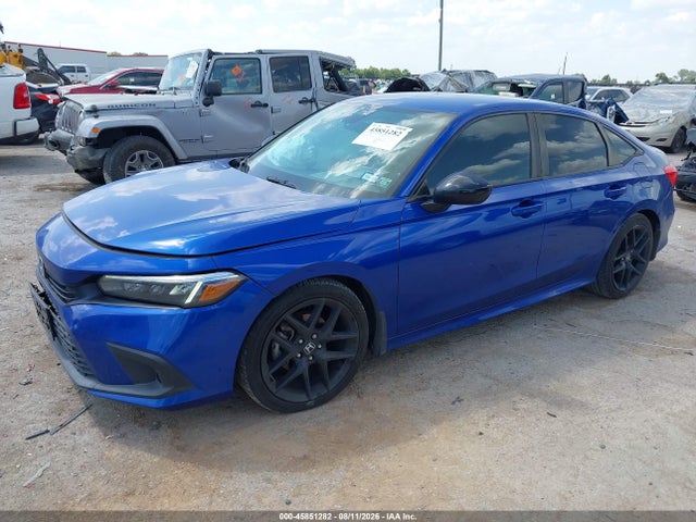 2022 Honda Civic Sport მანქანა იყიდება აუქციონზე, vin: 2HGFE2F51NH540097, აუქციონის ნომერი: 45851282