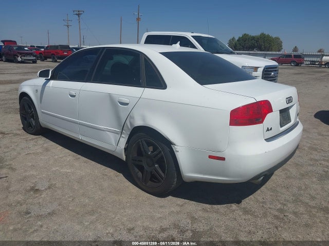 2007 Audi A4 2.0t მანქანა იყიდება აუქციონზე, vin: WAUDF78E17A103907, აუქციონის ნომერი: 45851289