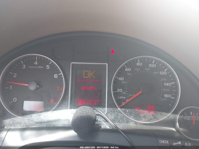2007 Audi A4 2.0t მანქანა იყიდება აუქციონზე, vin: WAUDF78E17A103907, აუქციონის ნომერი: 45851289