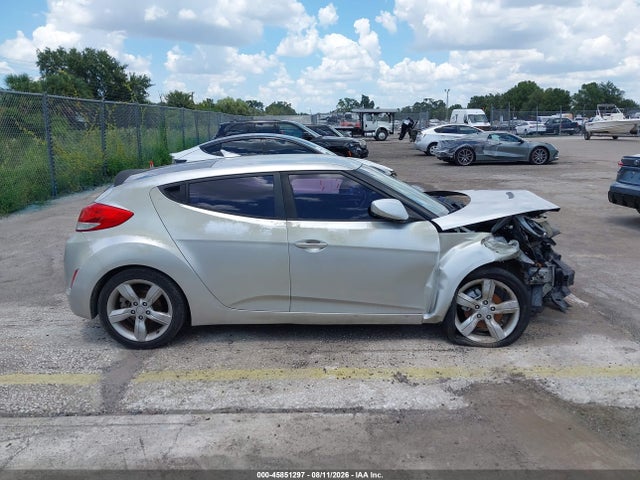 Продажа на аукционе авто 2012 Hyundai Veloster Base W/gray, vin: KMHTC6AD0CU044114, номер лота: 45851297