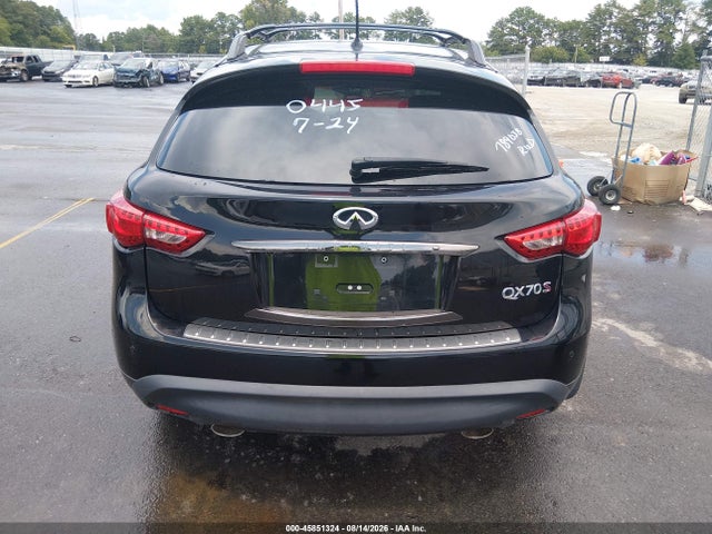 2017 Infiniti Qx70 მანქანა იყიდება აუქციონზე, vin: JN8CS1MW9HM410445, აუქციონის ნომერი: 45851324