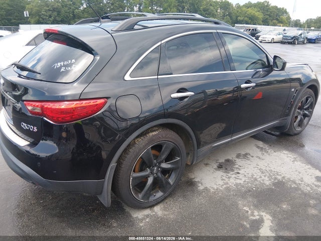 2017 Infiniti Qx70 მანქანა იყიდება აუქციონზე, vin: JN8CS1MW9HM410445, აუქციონის ნომერი: 45851324