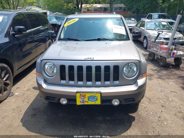 2016 Jeep Patriot Sport მანქანა იყიდება აუქციონზე, vin: 1C4NJRBB6GD500947, აუქციონის ნომერი: 45851415