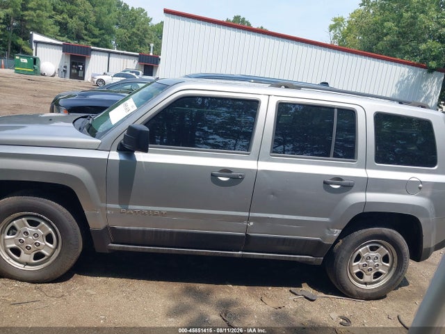 2016 Jeep Patriot Sport მანქანა იყიდება აუქციონზე, vin: 1C4NJRBB6GD500947, აუქციონის ნომერი: 45851415