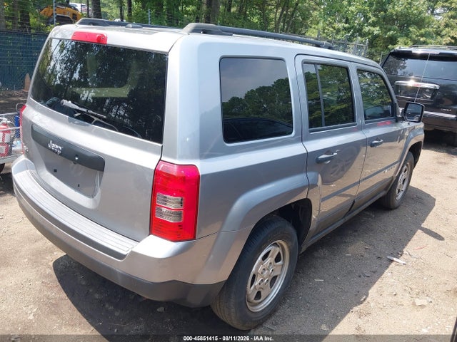 2016 Jeep Patriot Sport მანქანა იყიდება აუქციონზე, vin: 1C4NJRBB6GD500947, აუქციონის ნომერი: 45851415
