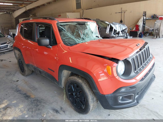 2018 Jeep Renegade Upland Edition 4x4 მანქანა იყიდება აუქციონზე, vin: ZACCJBAB2JPJ17352, აუქციონის ნომერი: 45851450
