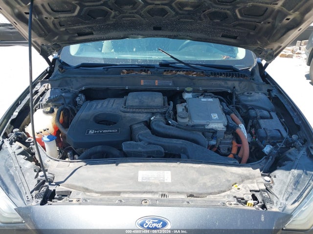 2019 Ford Fusion Hybrid Se მანქანა იყიდება აუქციონზე, vin: 3FA6P0LU9KR207225, აუქციონის ნომერი: 45851494