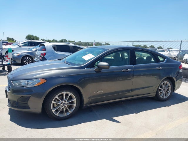 2019 Ford Fusion Hybrid Se მანქანა იყიდება აუქციონზე, vin: 3FA6P0LU9KR207225, აუქციონის ნომერი: 45851494