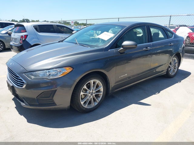 2019 Ford Fusion Hybrid Se მანქანა იყიდება აუქციონზე, vin: 3FA6P0LU9KR207225, აუქციონის ნომერი: 45851494