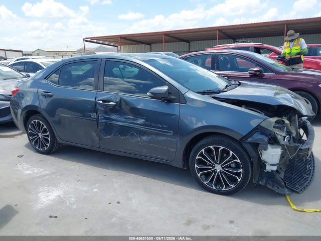 2015 Toyota Corolla S Plus მანქანა იყიდება აუქციონზე, vin: 5YFBURHE4FP184083, აუქციონის ნომერი: 45851500