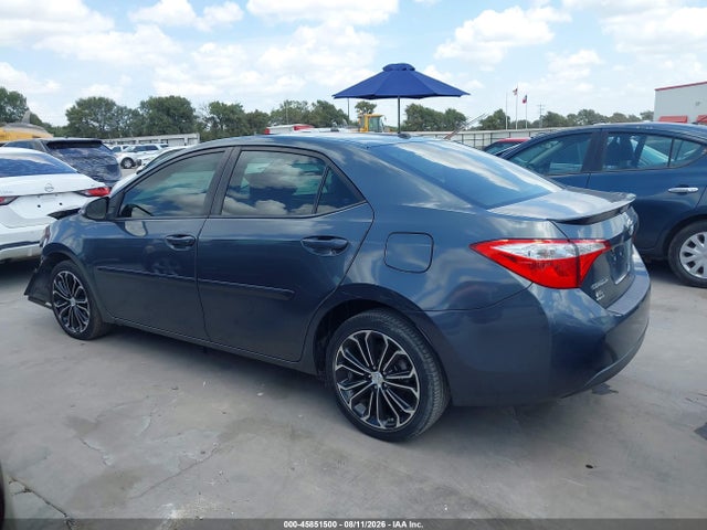2015 Toyota Corolla S Plus მანქანა იყიდება აუქციონზე, vin: 5YFBURHE4FP184083, აუქციონის ნომერი: 45851500