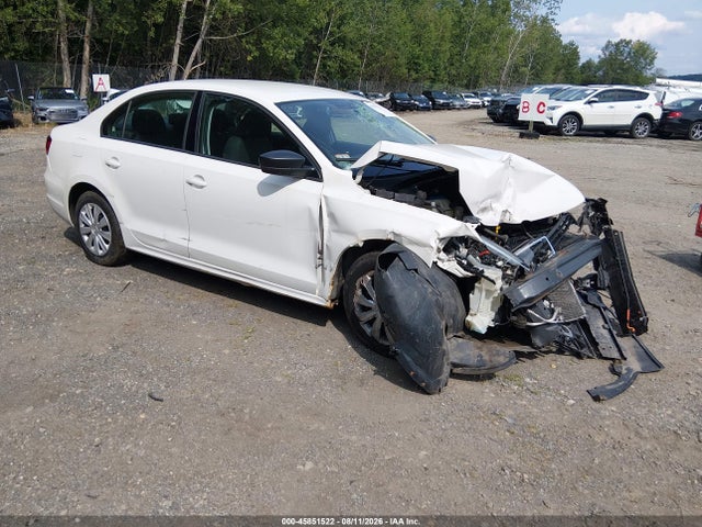 2011 Volkswagen Jetta 2.0l S მანქანა იყიდება აუქციონზე, vin: 3VW2K7AJXBM380593, აუქციონის ნომერი: 45851522