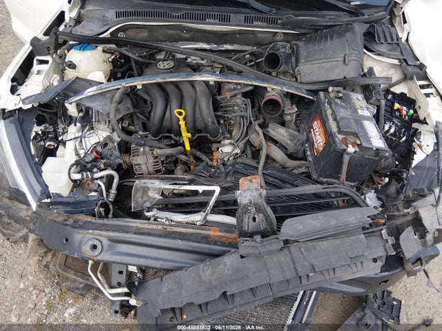 2011 Volkswagen Jetta 2.0l S მანქანა იყიდება აუქციონზე, vin: 3VW2K7AJXBM380593, აუქციონის ნომერი: 45851522