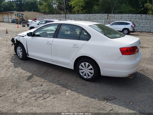 2011 Volkswagen Jetta 2.0l S მანქანა იყიდება აუქციონზე, vin: 3VW2K7AJXBM380593, აუქციონის ნომერი: 45851522