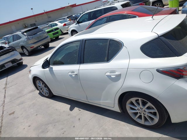 Продаж на аукціоні авто 2012 Lexus Ct 200h Premium, vin: JTHKD5BH8C2112002, номер лоту: 45851537