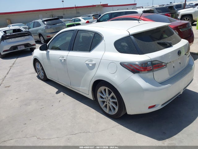 Продаж на аукціоні авто 2012 Lexus Ct 200h Premium, vin: JTHKD5BH8C2112002, номер лоту: 45851537